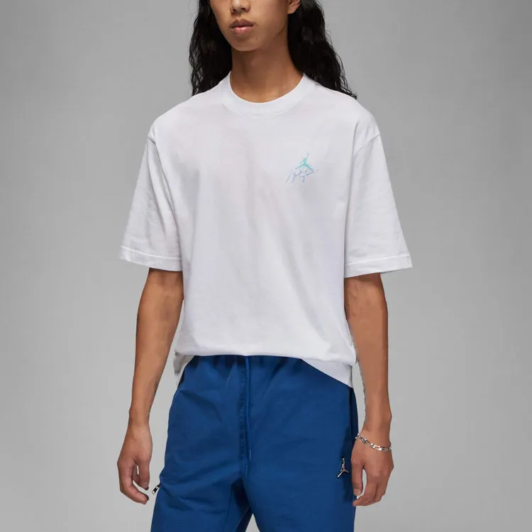 Jordan Jumpman Air T Shirt Men's White Yellow-3
