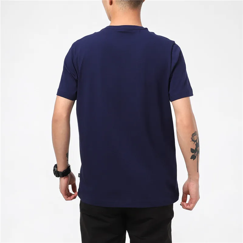 PUMA Set in Sleeve T Shirt Men's Navy Blue-4