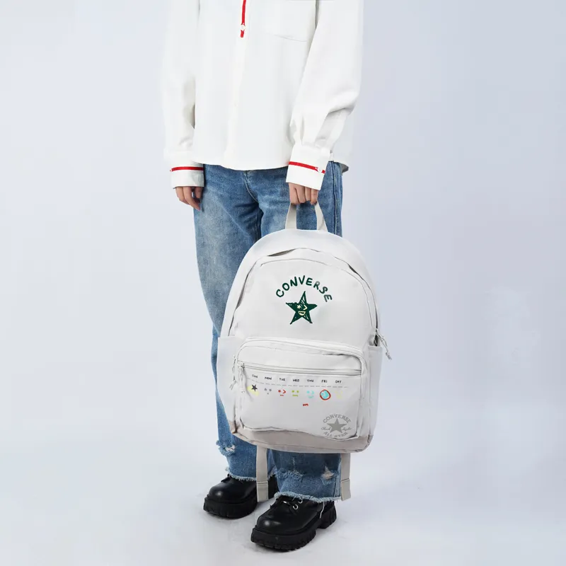 Converse GO 2 Polyester Backpack Regular Unisex White-3