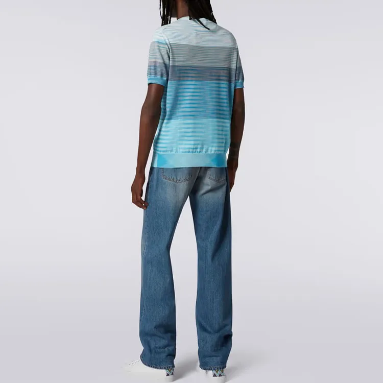 MISSONI Striped Cotton T shirt-2