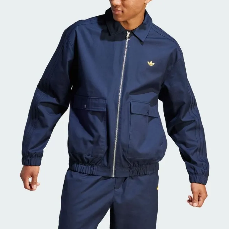 Adidas Originals Jackets Men Ink Blue-1