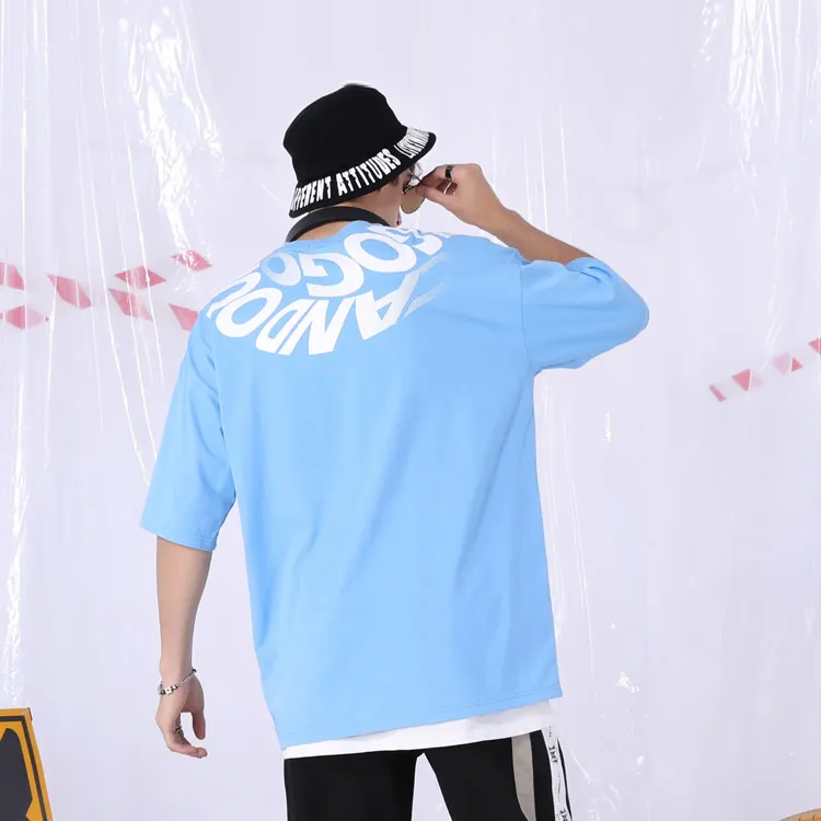 XXGOGO Straight Elbow-Length Sleeved T-Shirt Unisex-9
