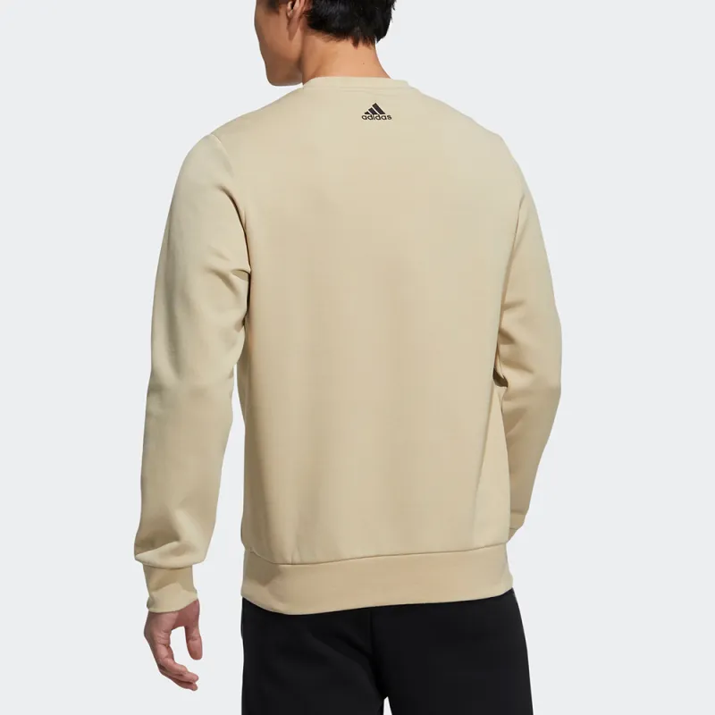 Adidas Sweatshirts Men Light Yellow-3