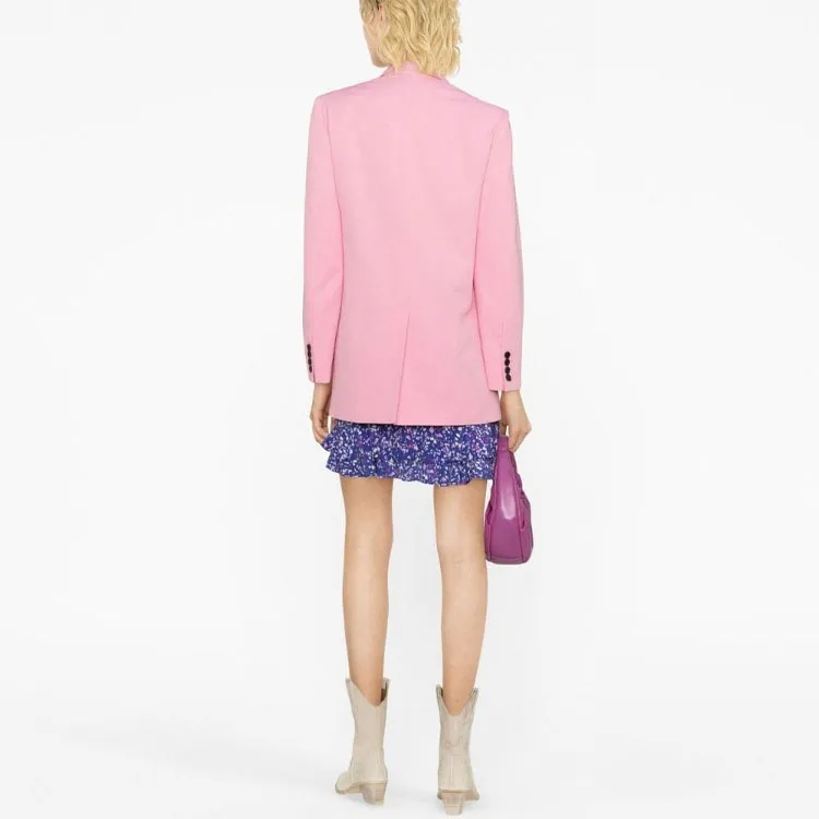 ISABEL MARANT Double Breasted Tailored Blazer-2