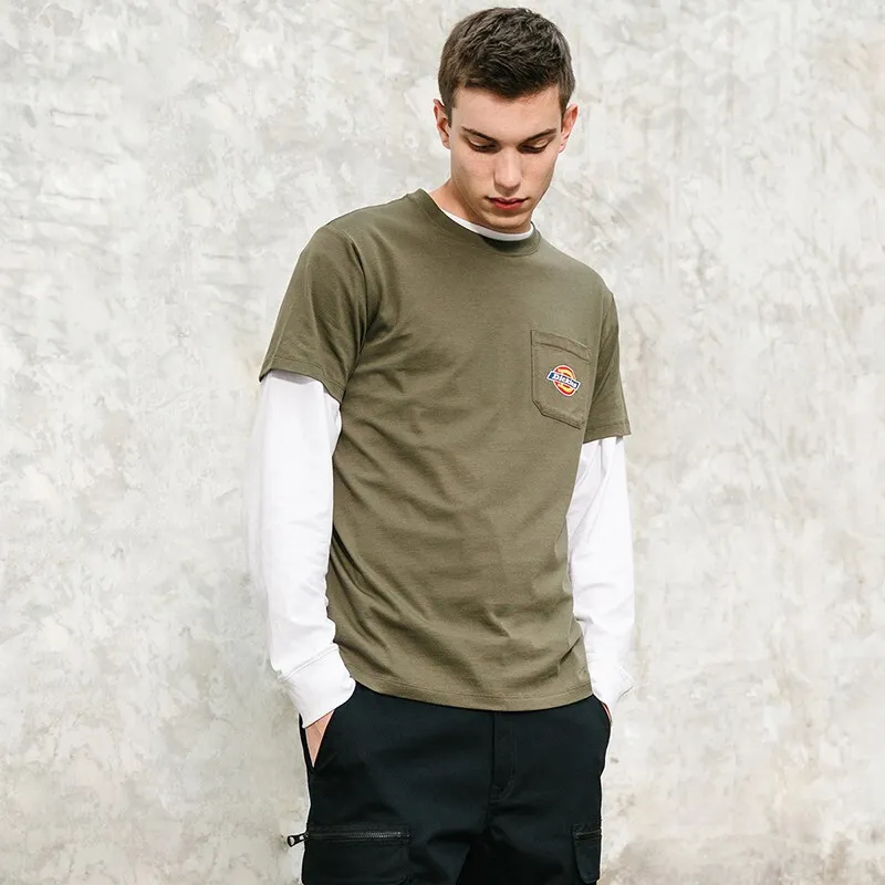 Dickies SS21 Straight T Shirt Men's Army Green-1