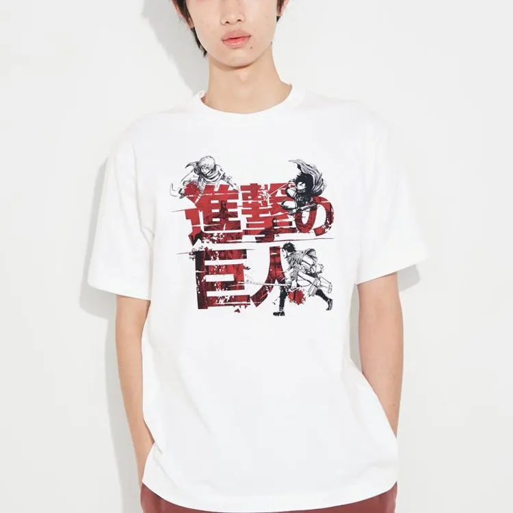 UNIQLO x JINJIDEJUREN,LIANMINGKUAN SS23 T Shirt Unisex White-1