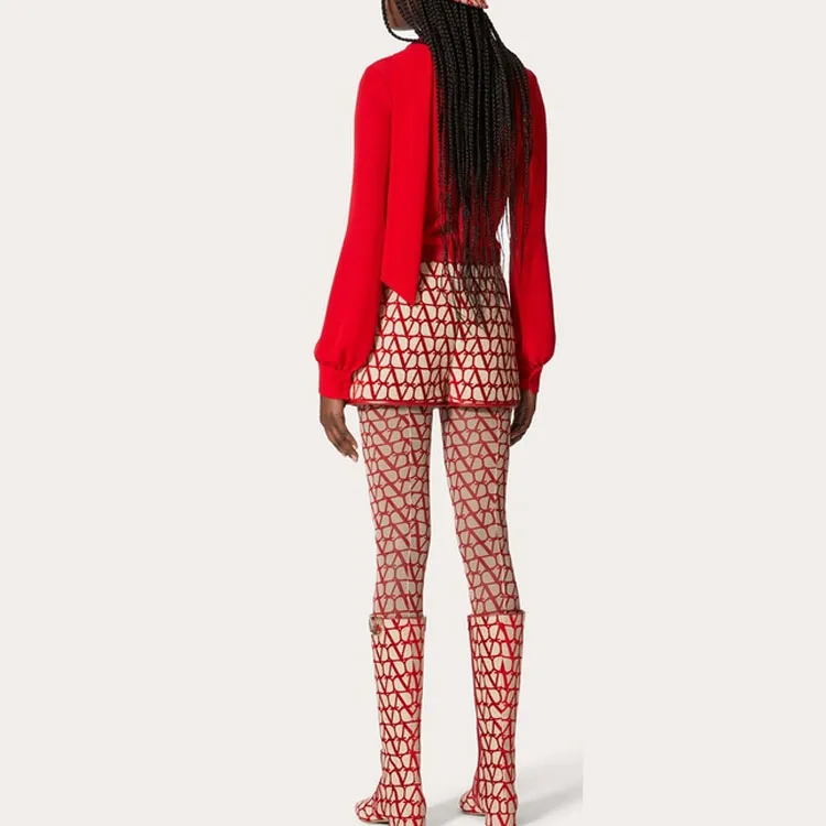 Valentino FW22 Jumpsuit Women's Red-2