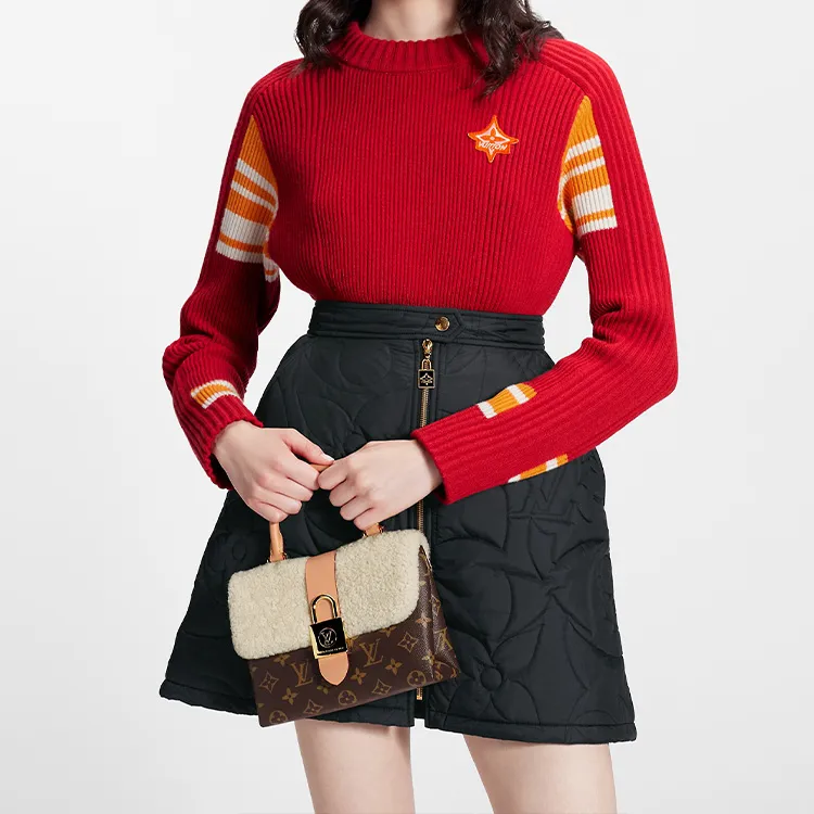 LOUIS VUITTON Locky Bb Brown-5