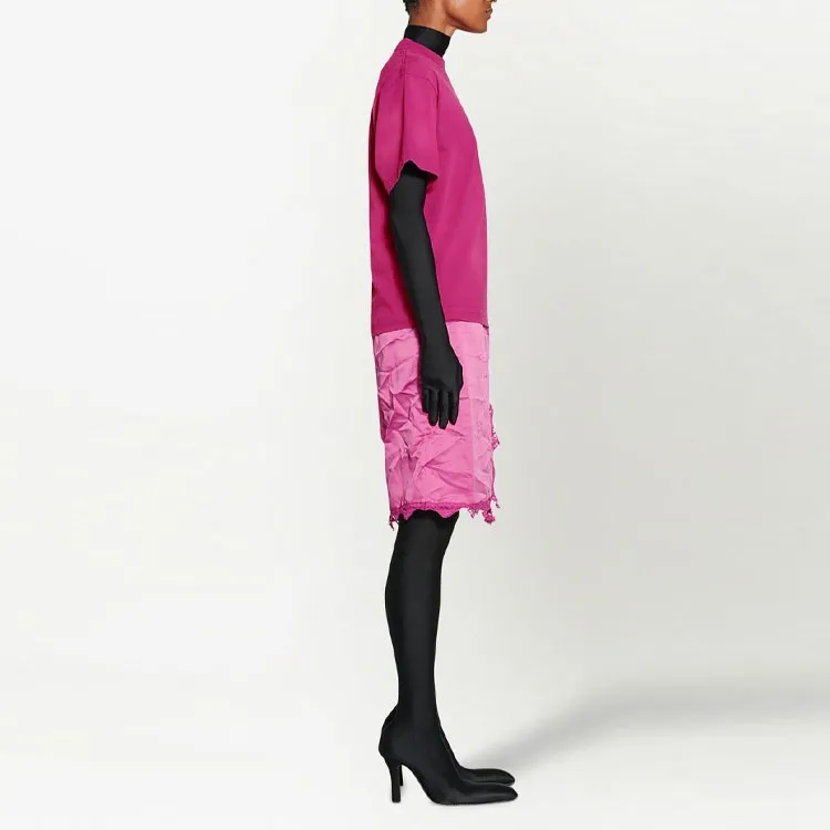 Balenciaga SS23 Short-Sleeved Dresses Women's Pink-3