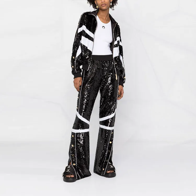 PHILIPP PLEIN Sequin Embellished Tracksuit-1