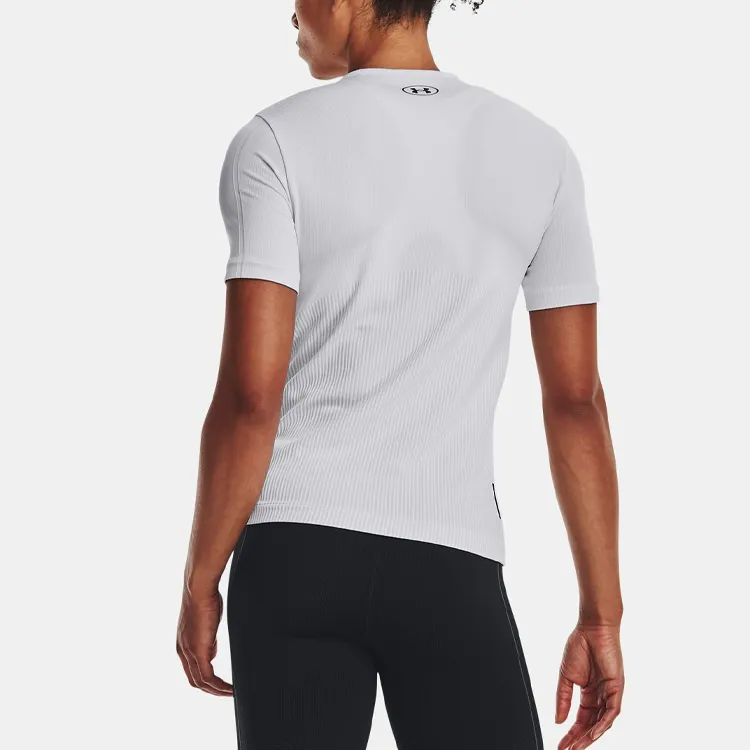 Under Armour Rush T Shirts Women's White-3