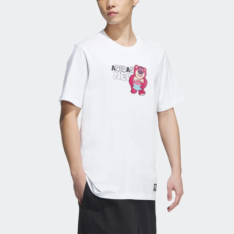 Adidas Neo x CAOMEIXIONG,LIANMINGKUAN T Shirt Men's White-3