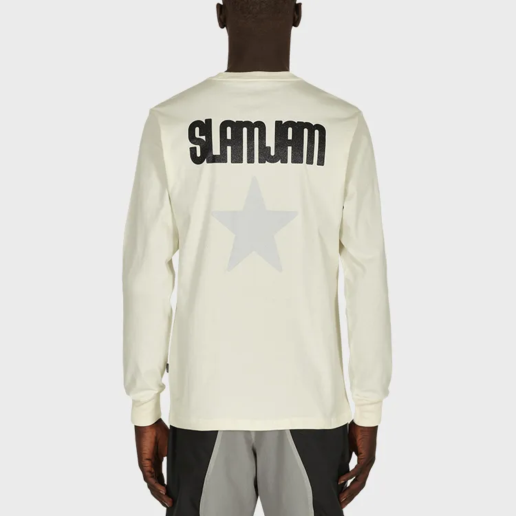 Converse X Slam Jam T Shirts Men Ecru-3