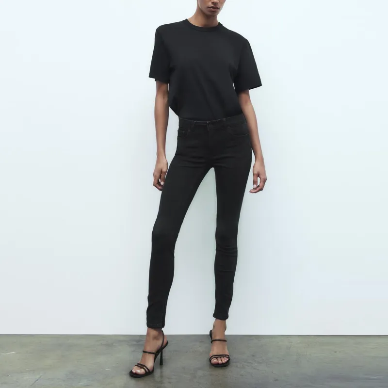 ZARA Jeans Women's Black-2