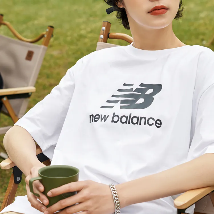 New Balance Logo Printed Crewneck Tracksuit-5