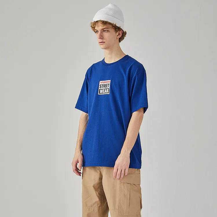 Vision Street Wear T Shirt Unisex Royal Blue-4