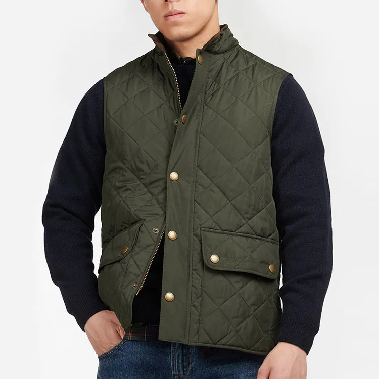 BARBOUR Vests Men Sage Green-1