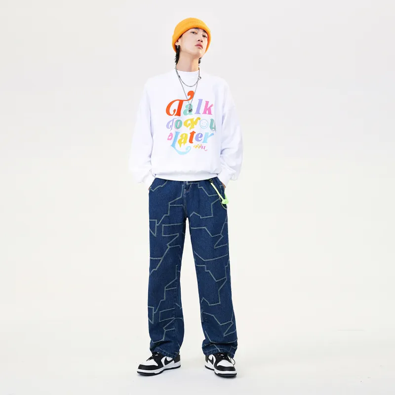 GUKUUL Jeans Unisex Dark Blue-8