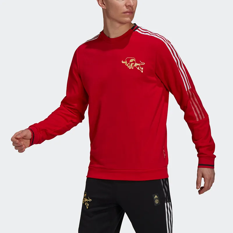 Adidas Manchester United Sweatshirt Manchester United Men's Natural Red-2