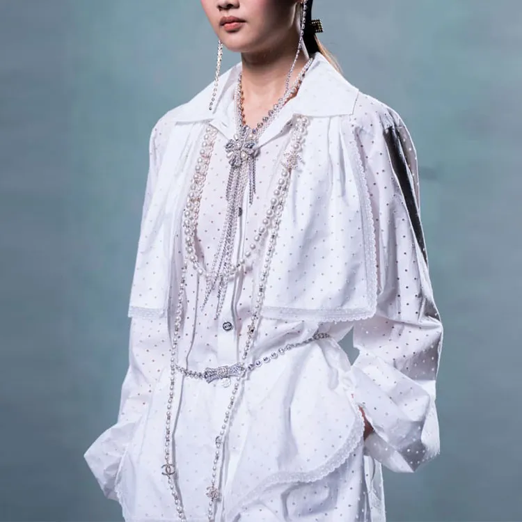 CHANEL SS23 Shirt Women's White-3