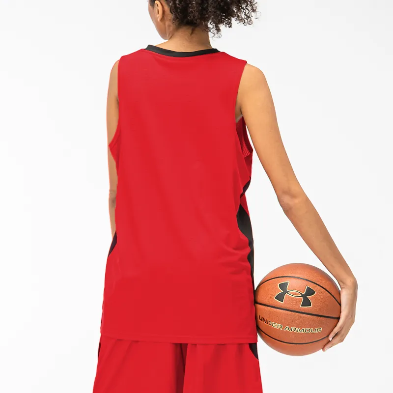 Under Armour Basketball Jerseys Men Red-2