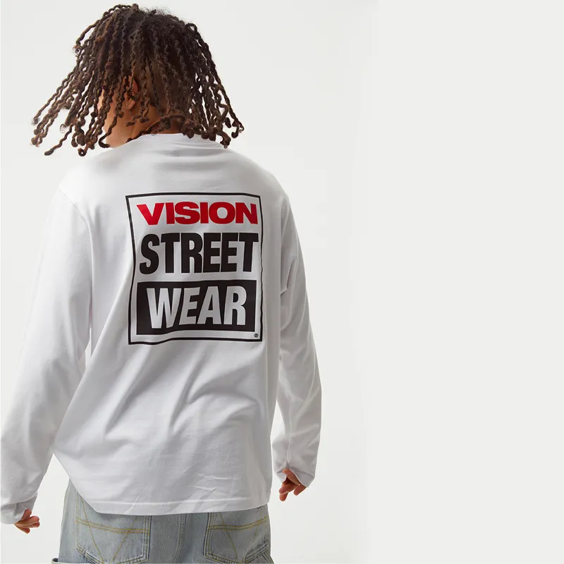 Vision Street Wear T Shirts Unisex White-2