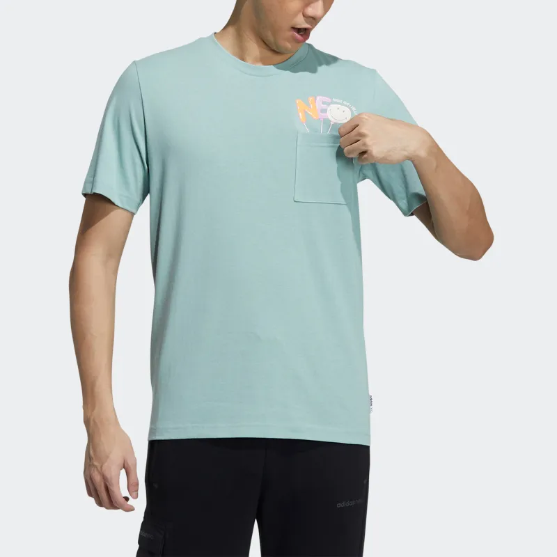Adidas Neo T Shirts Men Emerald-1