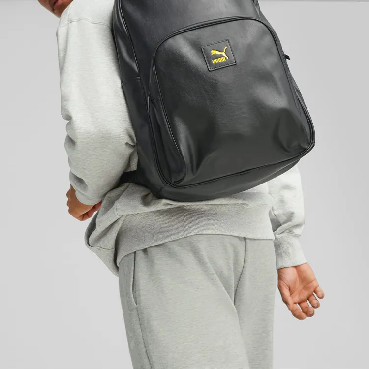 PUMA Polyurethane Backpack Regular Unisex Black-4
