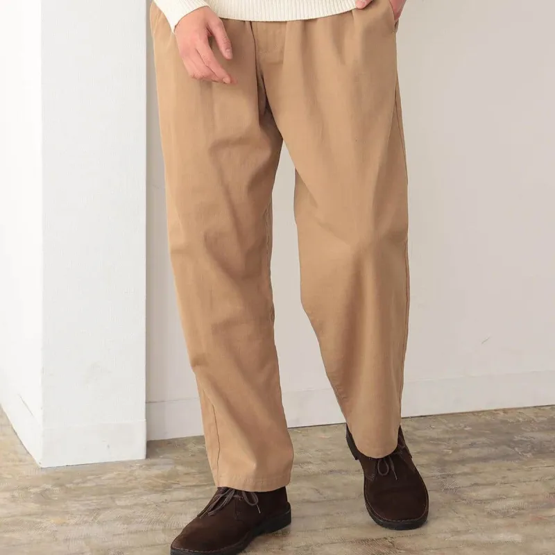 Beams Casual Pants Men Beige-2