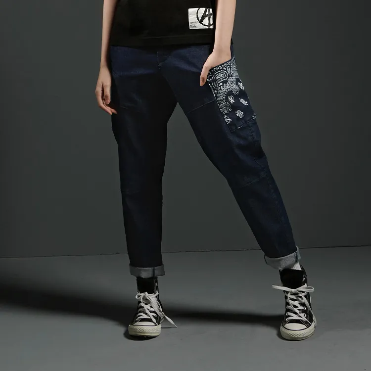 STAYREAL Tapered Pants Jeans Unisex-5