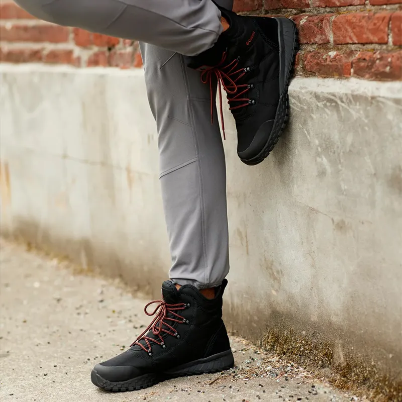 Columbia Hiking / Trekking Shoes Men High Top Black-5