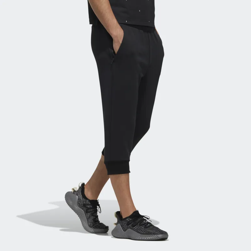Adidas Casual Pants Men Black-4
