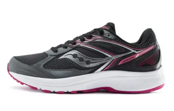 Saucony Cohesion 14 Low Top Running Shoes Women's Charcoal Gray