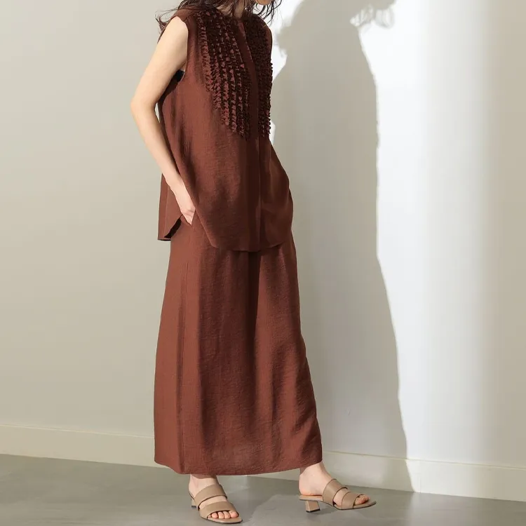 Beams T Shirts Women's Brown-4