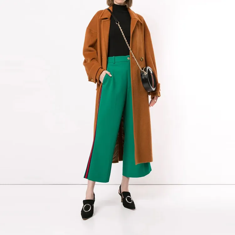 GUCCI Casual Pants Women's Peacock Green-2