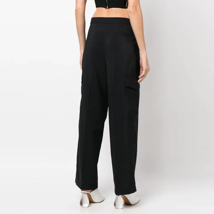 THEORY SS23 Cargo Pants Women's Black-2