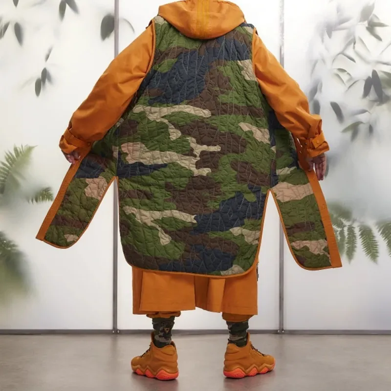 Adidas Ivy Park Two in One Twill Hooded Coat All Gender-3