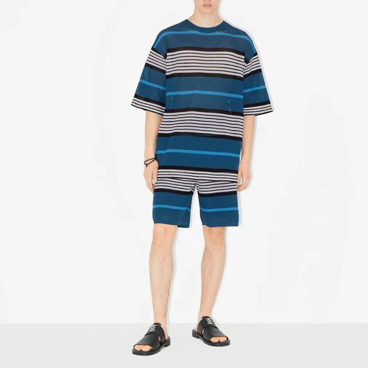 Burberry SS23 T Shirt Men's Blue-2
