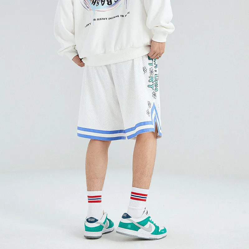 MATCHA STORY Loose Fit Shorts Unisex-2