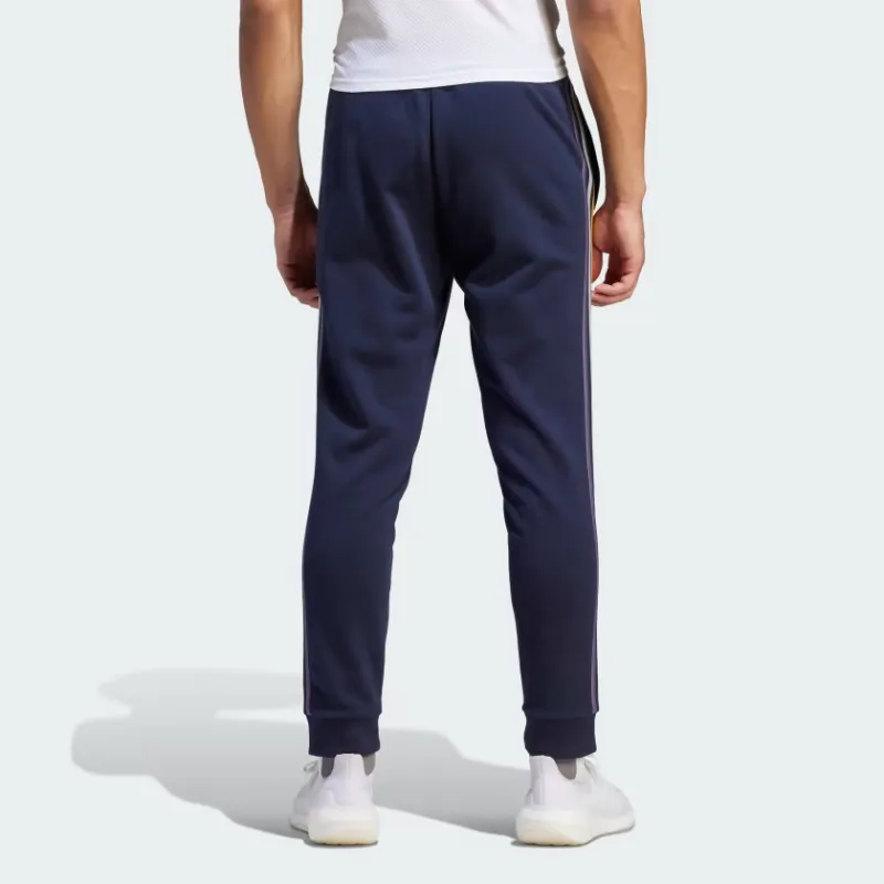 Adidas Real Madrid Knitted Sweatpants Men Ink Blue-2