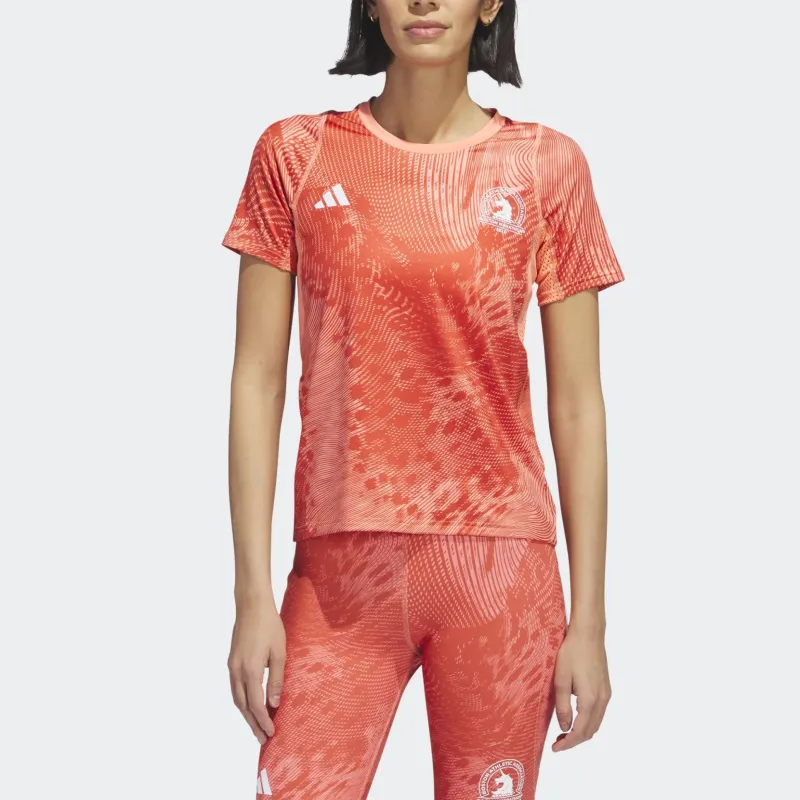 Adidas T-Shirts Women's Coral-1