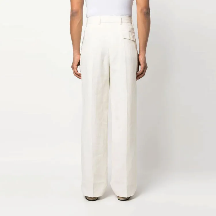 Jacquemus Casual Pants Men White-2