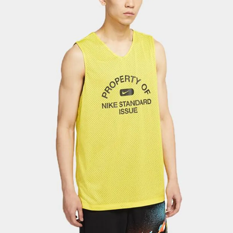 Nike Tank Tops Men Yellow-2