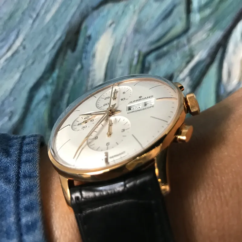 JUNGHANS Meister Chronoscope Terrassenbau 027/9700.00-4