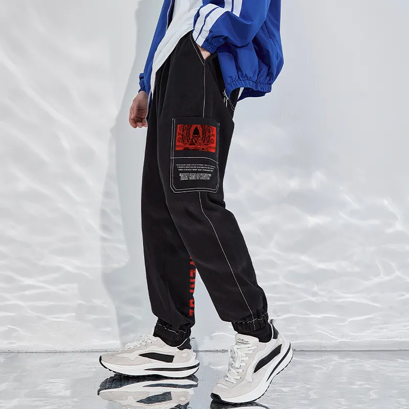 SANSYAS Jogger Jeans Unisex Black-4