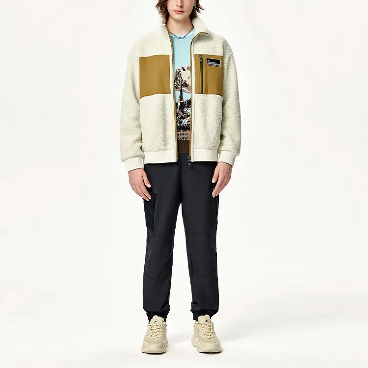 FILA Velvet Jackets Men Light Green-2