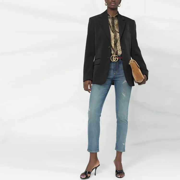 GUCCI Jeans Women's Blue-1