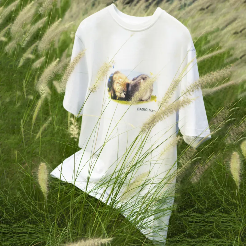 BASIC MATCH T-Shirts Unisex White-2
