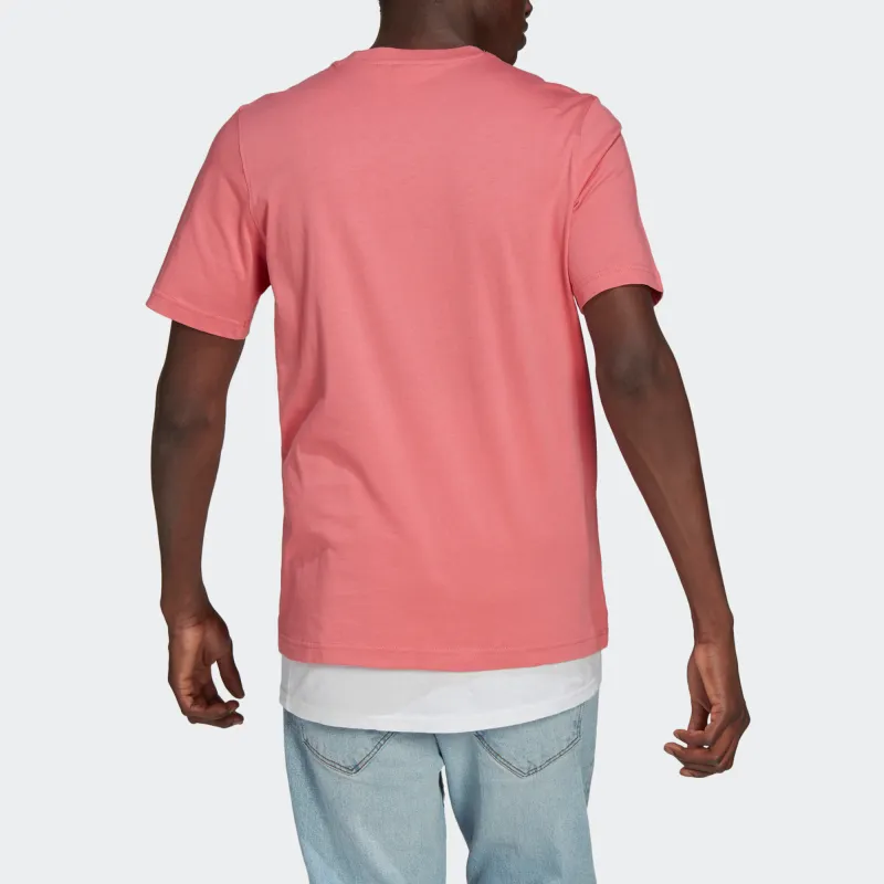 Adidas Originals T Shirt Men's Rose Red-1