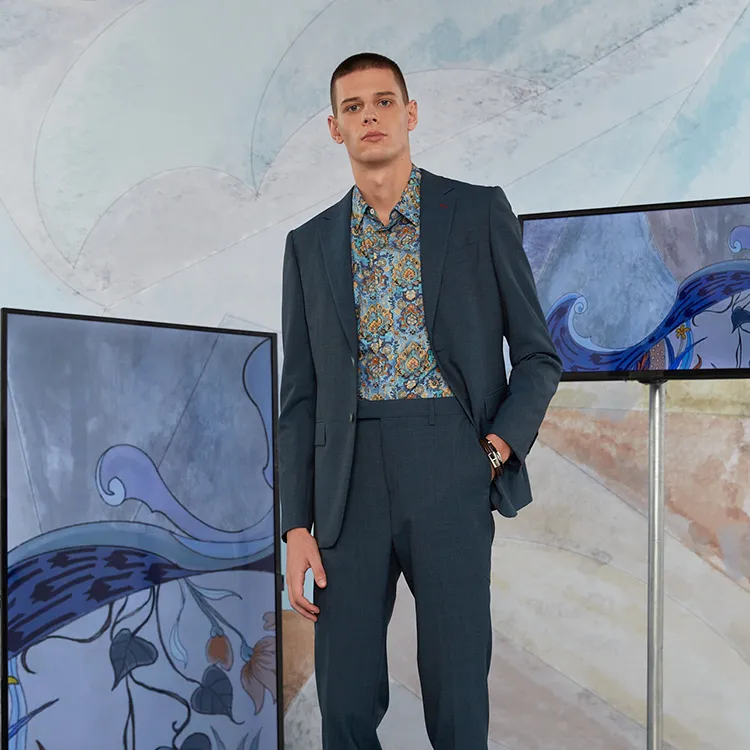 LIU·JO UOMO Business Suits Men Mixture Of Blues-3